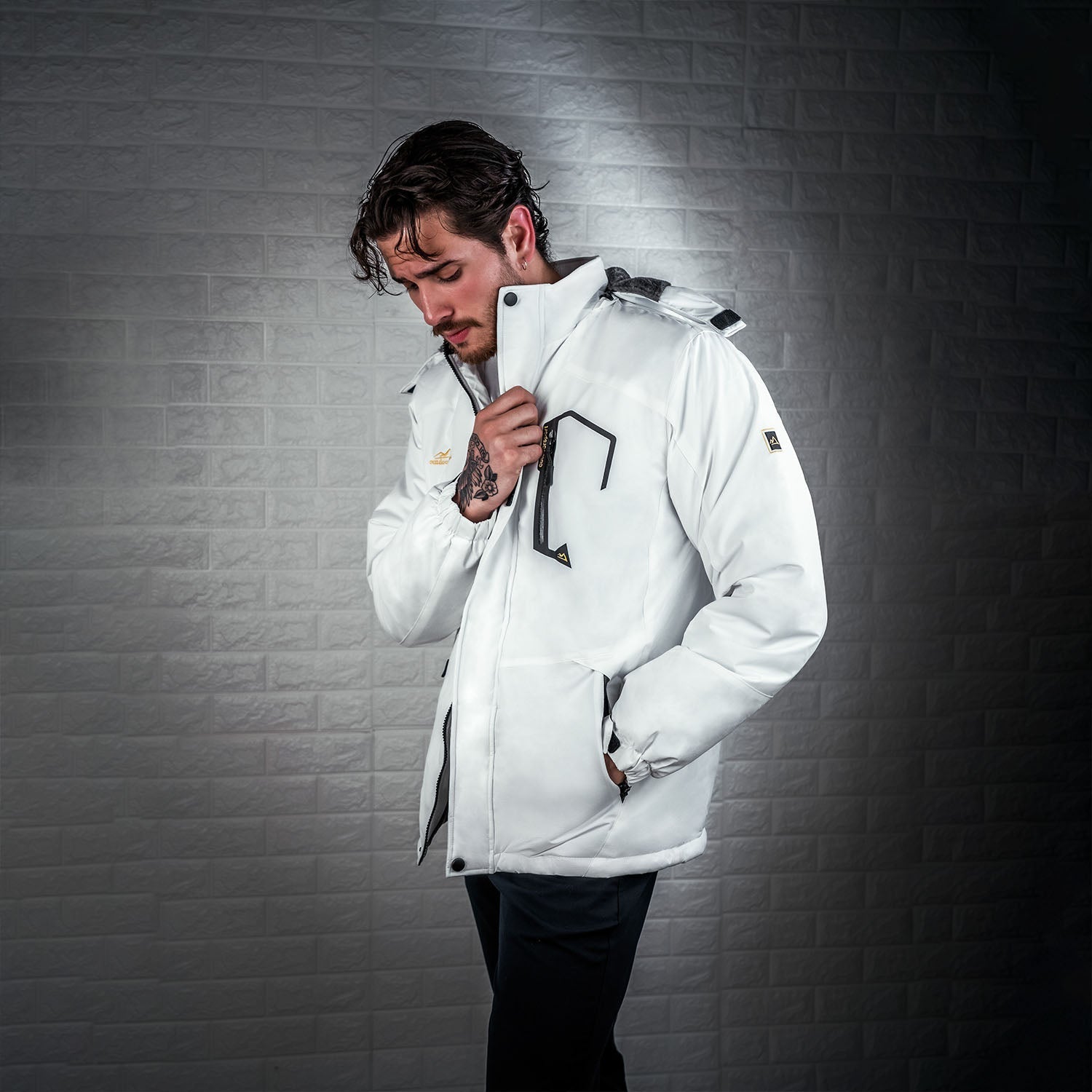 Herren Outdoor-Winterjacke