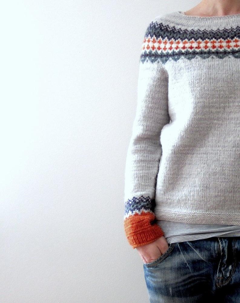 Eugenia | Gemütlicher Nordischer Strickpullover