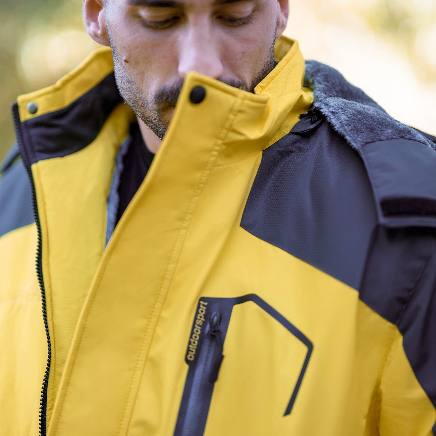 Herren Outdoor-Winterjacke