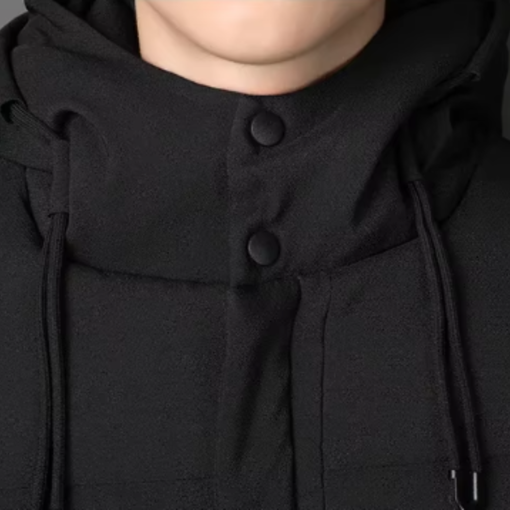 Stilvolle lange Herrenjacke