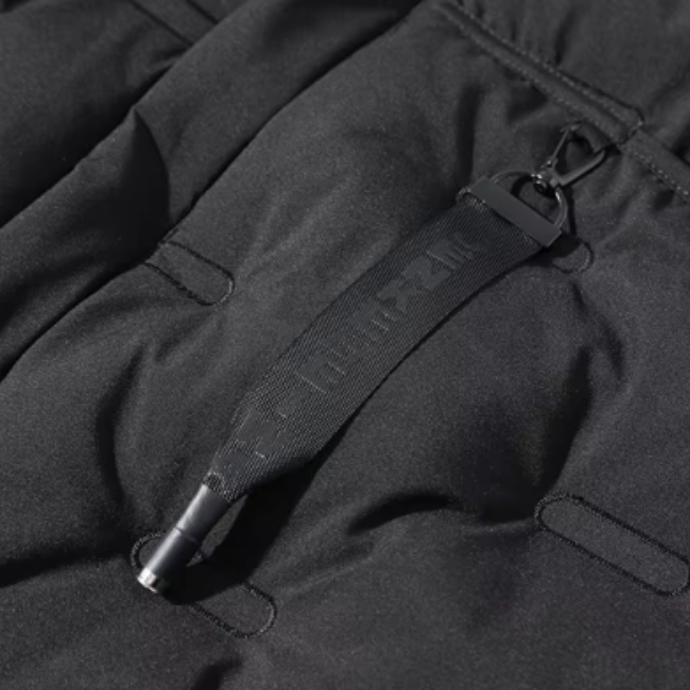 Langärmlige Winterjacke