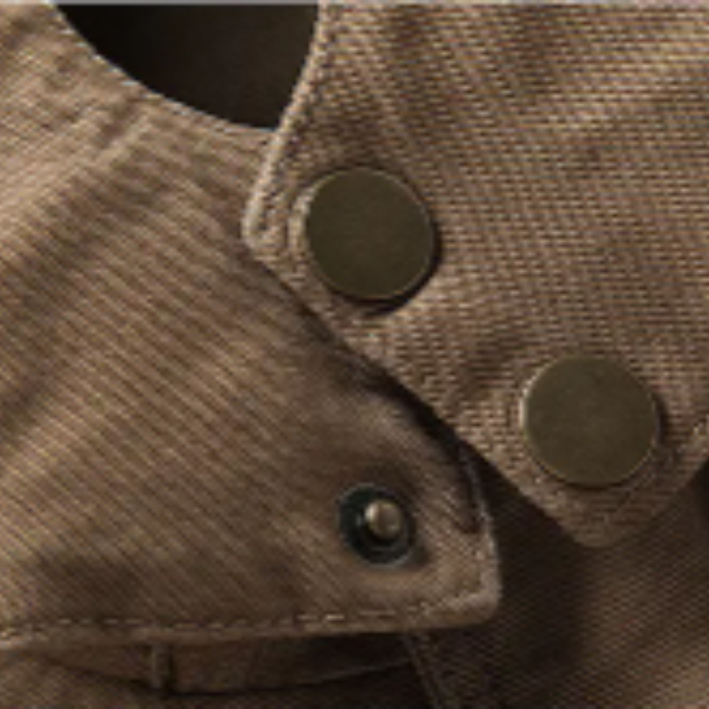 Stilvolle winddichte Winterjacke