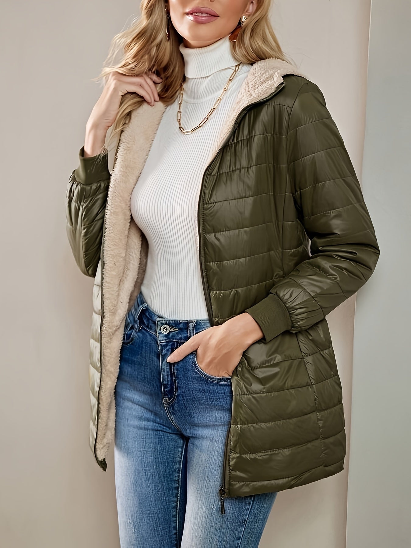 Enrica | Langer, lässiger Mantel