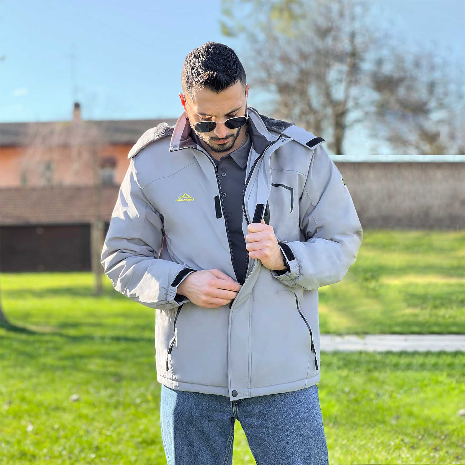 Herren Outdoor-Winterjacke
