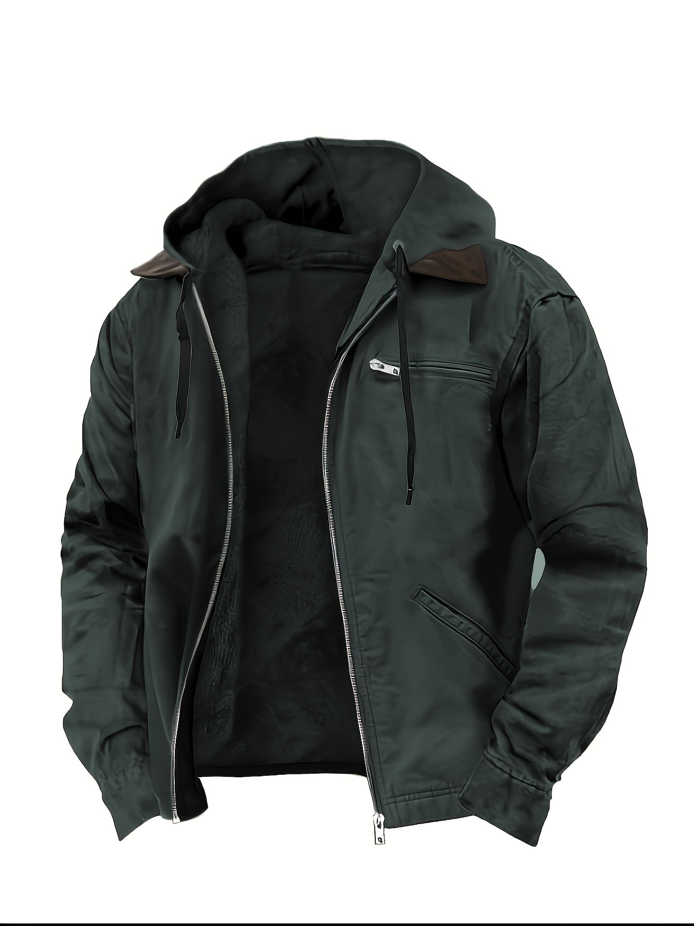 Eirik – Gefütterte Kapuzenjacke mit Reißverschluss