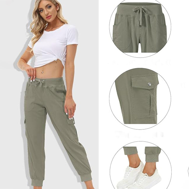 Damen Leichte, schnell trocknende Cargo hose