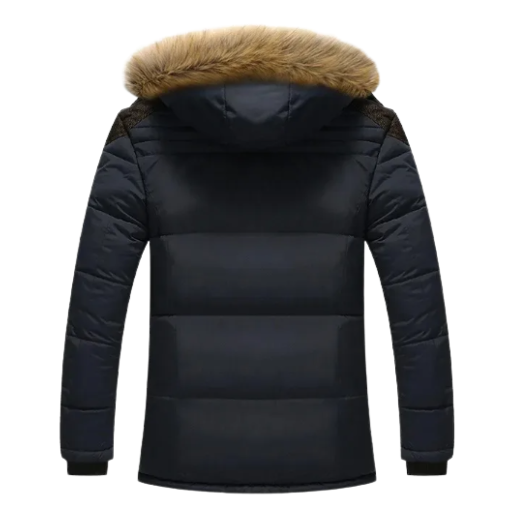 Stilvolle, gefütterte Fleece-Winterjacke