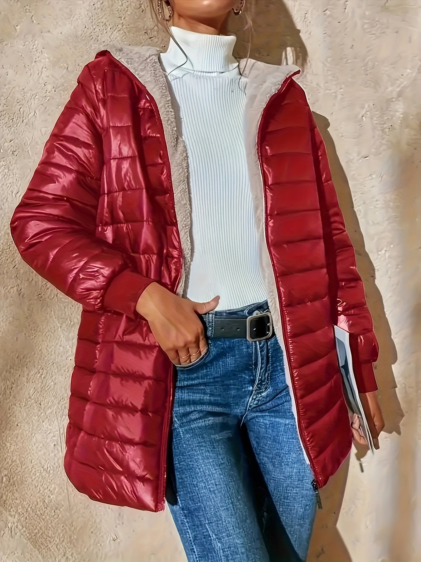 Enrica | Langer, lässiger Mantel