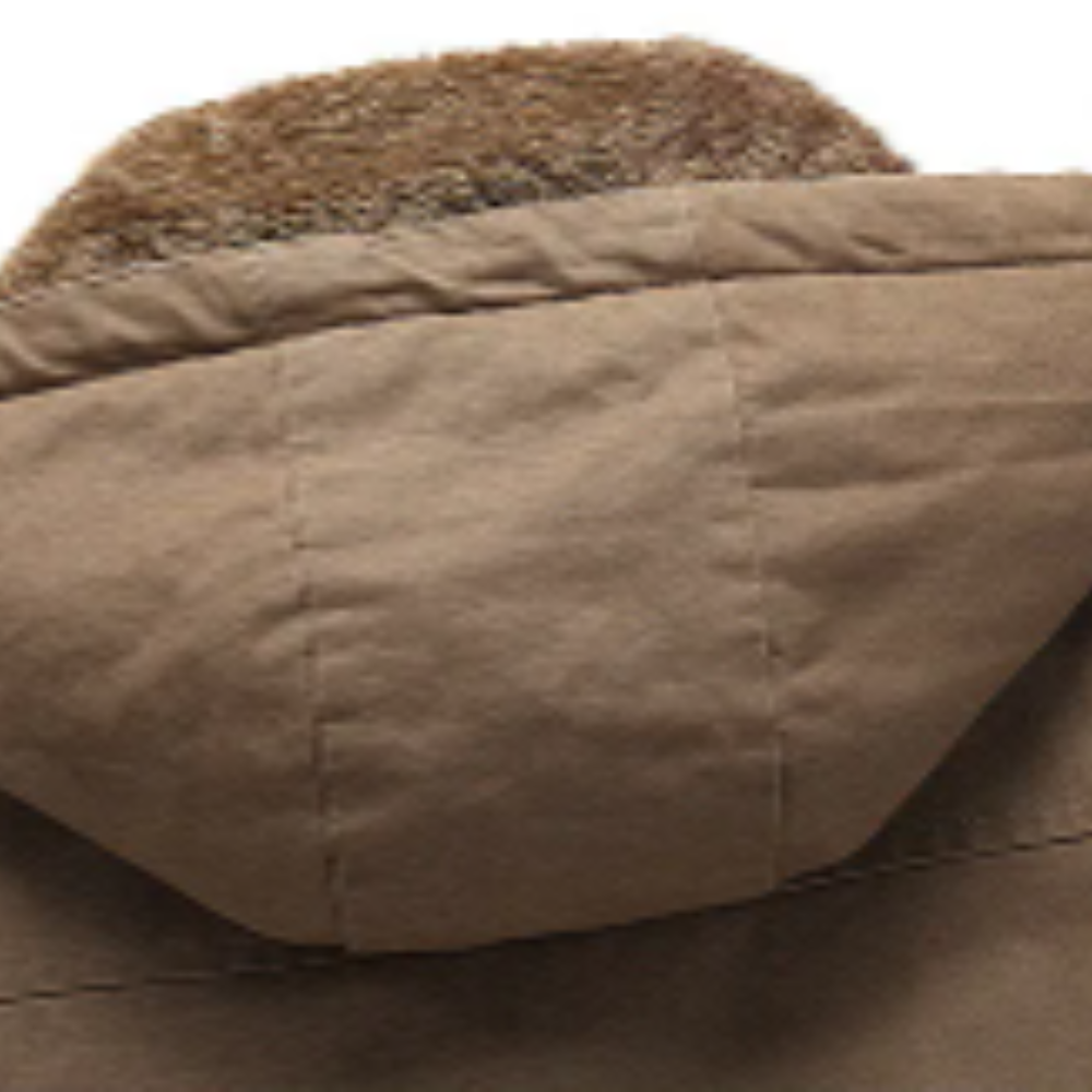 Stilvolle winddichte Winterjacke