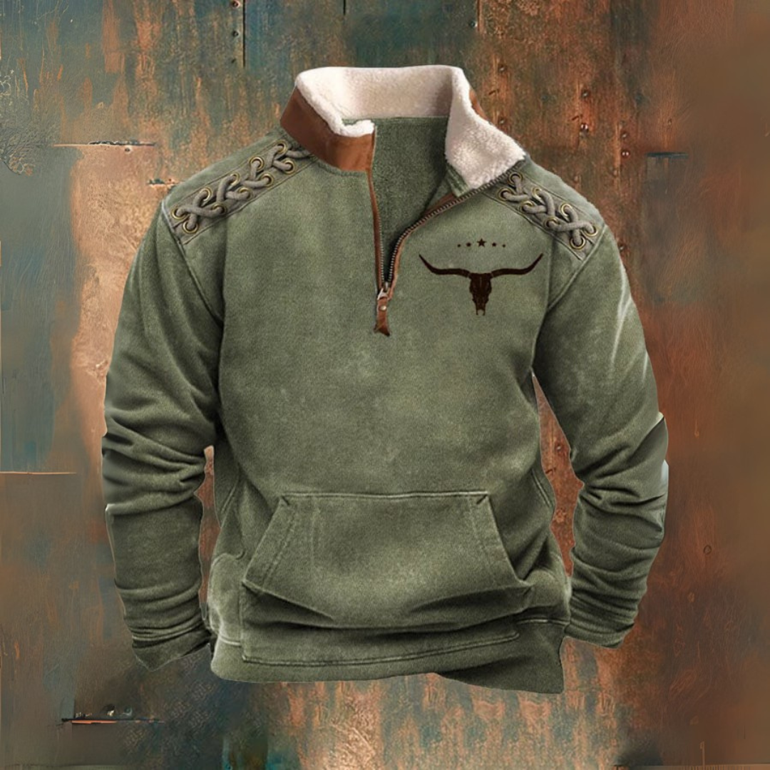 RODEO – Herbst-/Winterjacke mit halbem Reißverschluss