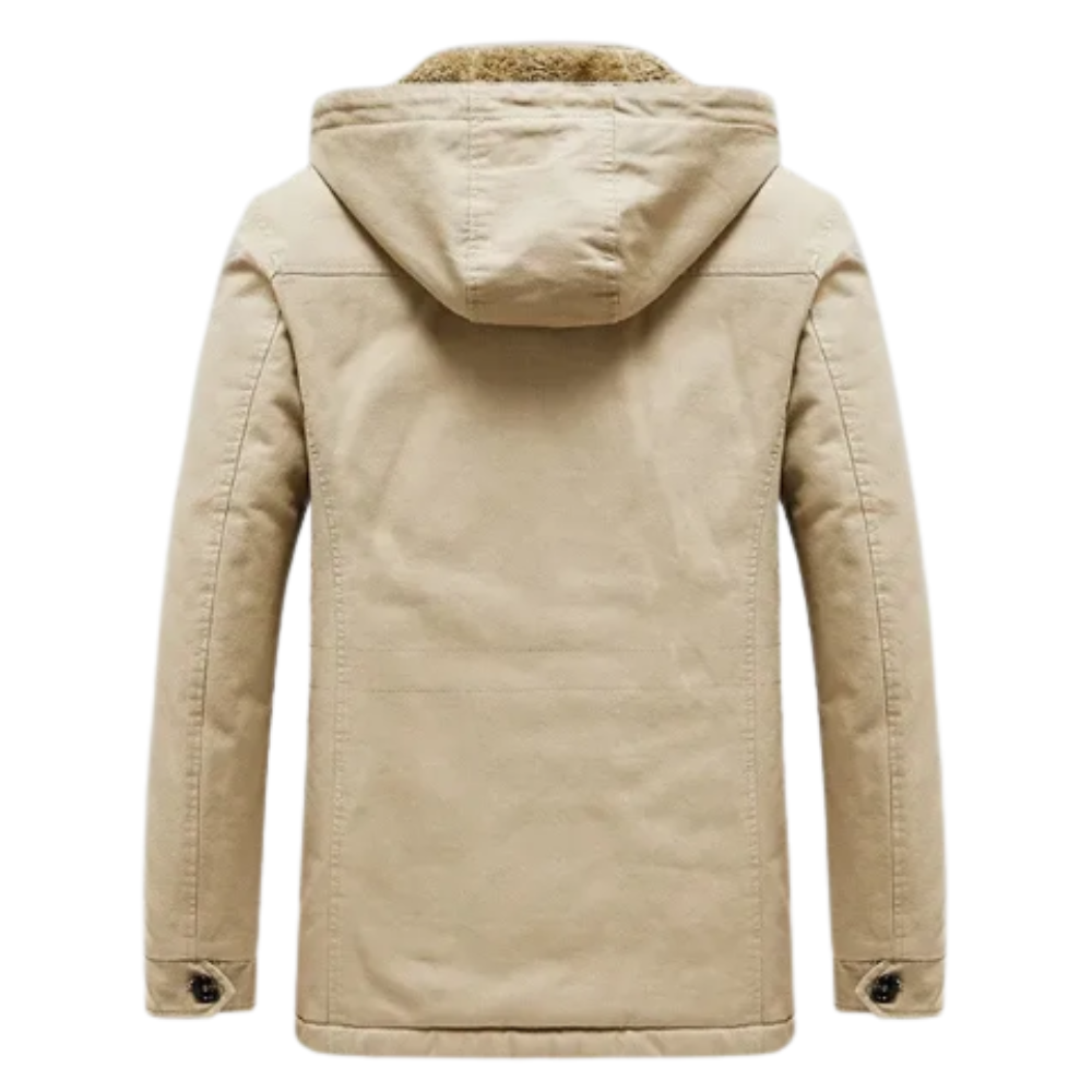 Stilvolle, gefütterte Premium-Winterjacke
