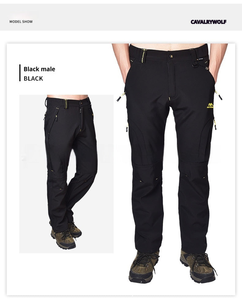 Unisex wasserdichte, warme und lockere Wanderhose