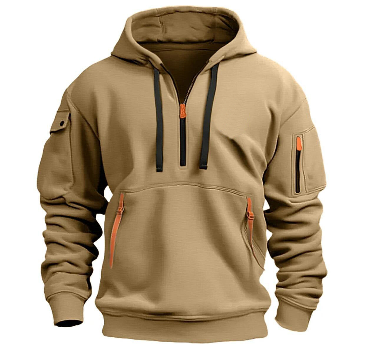 Askov – Taktischer Kapuzenpullover mit Reißverschluss