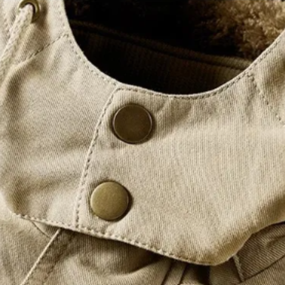 Stilvolle, gefütterte Premium-Winterjacke