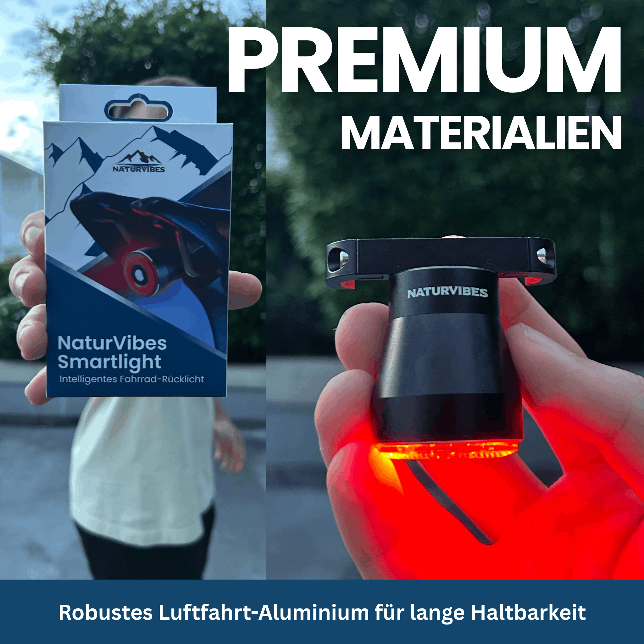 Fahrrad-Rücklicht Smartlight