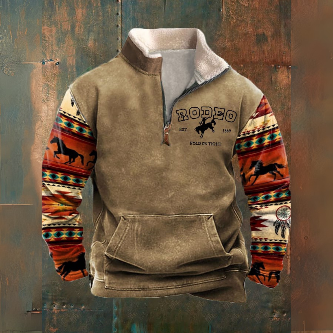 RODEO – Herbst-/Winterjacke mit halbem Reißverschluss
