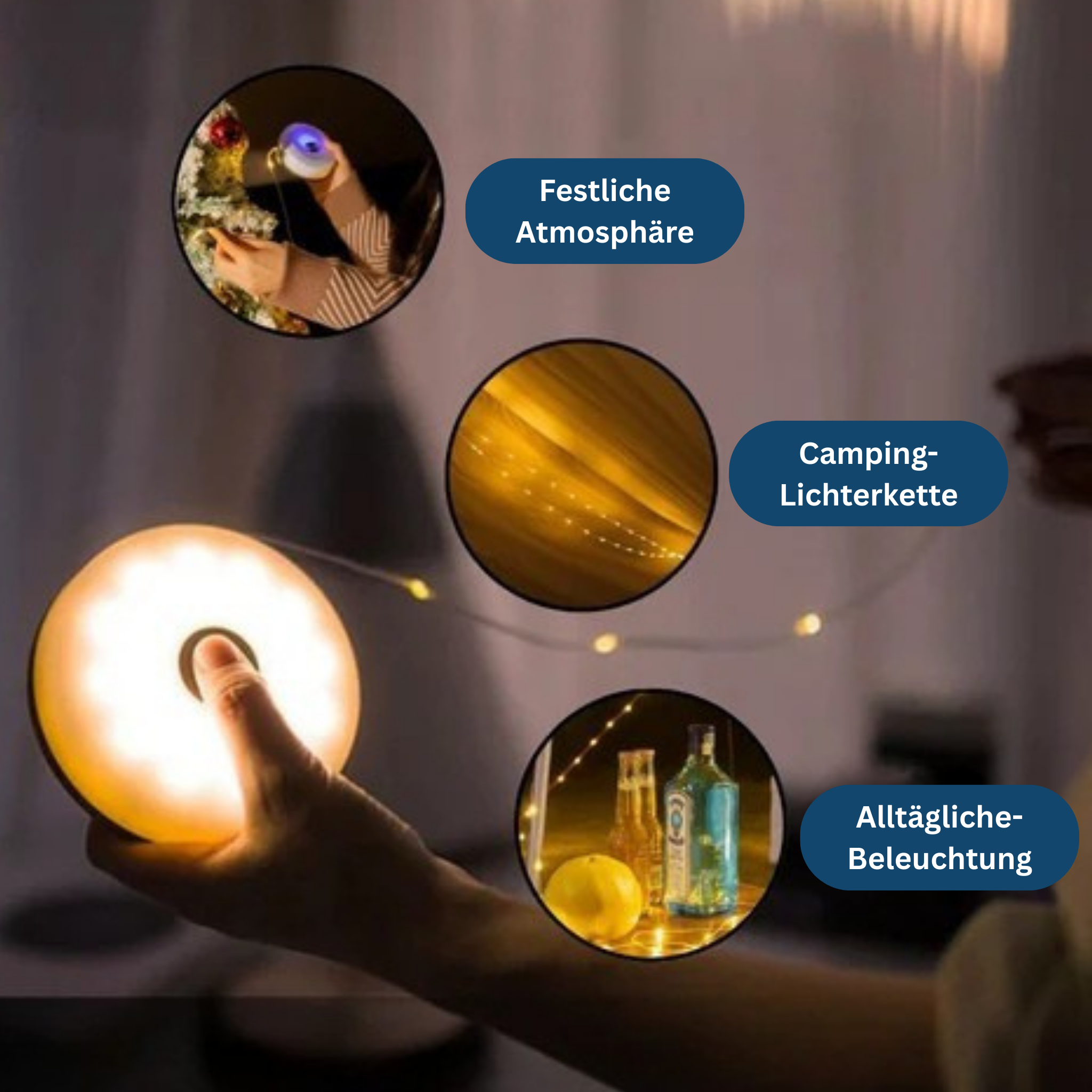 CampBright - Vom Spot zur Lichterkette in Sekunden