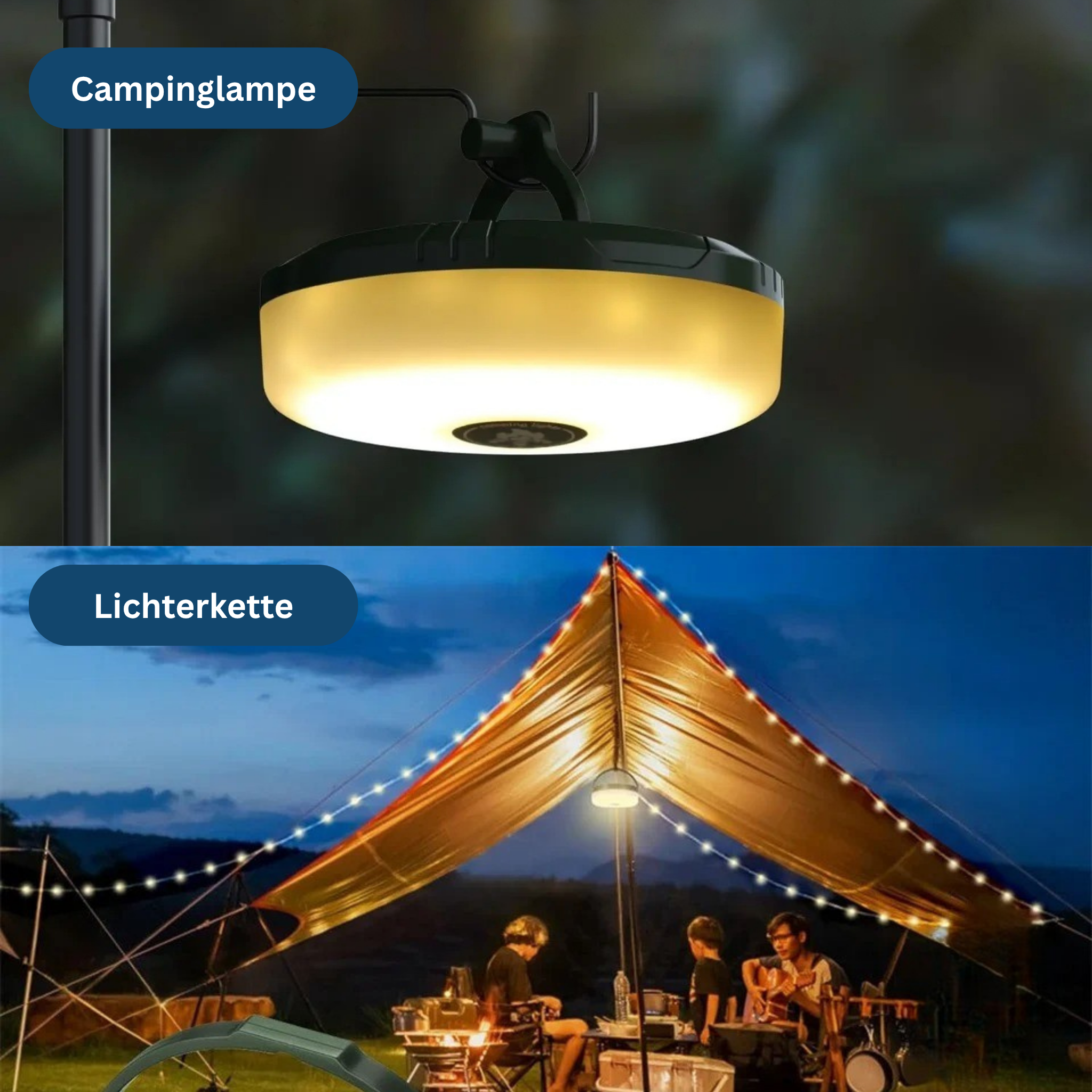 CampBright - Vom Spot zur Lichterkette in Sekunden