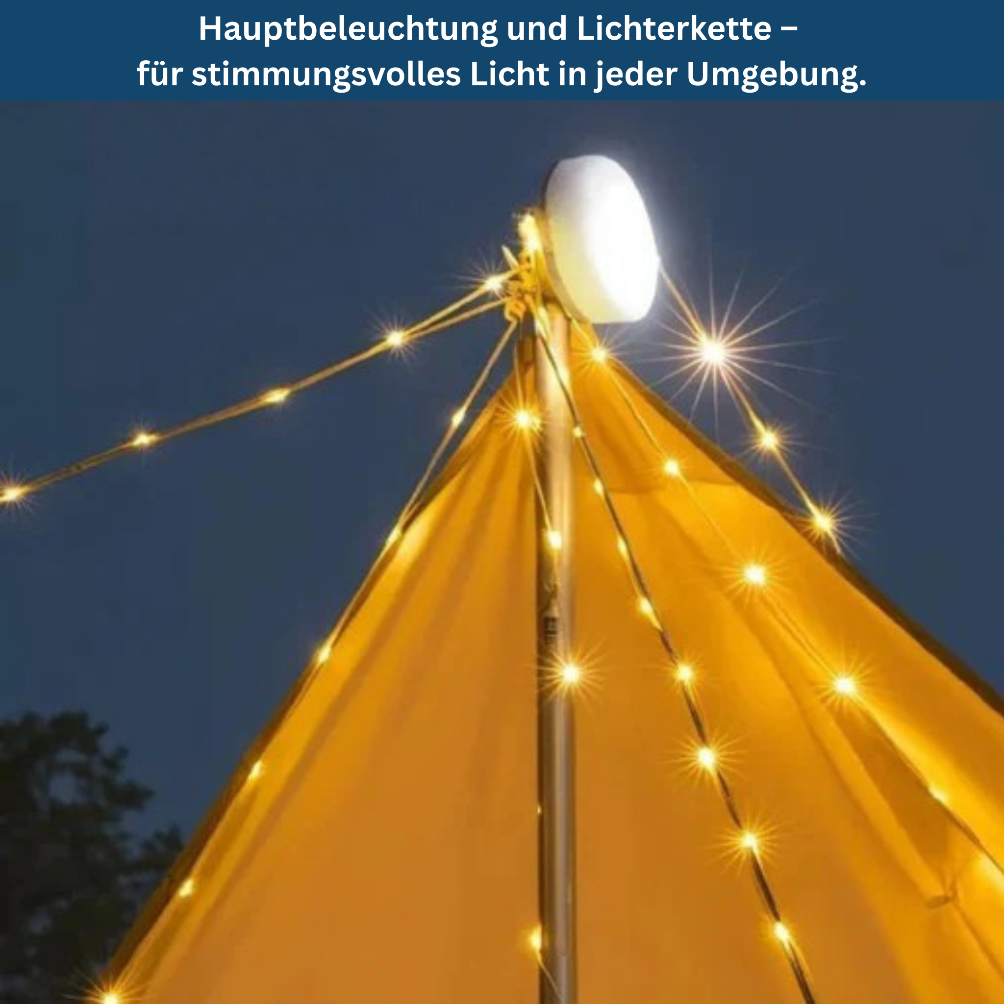 CampBright - Vom Spot zur Lichterkette in Sekunden