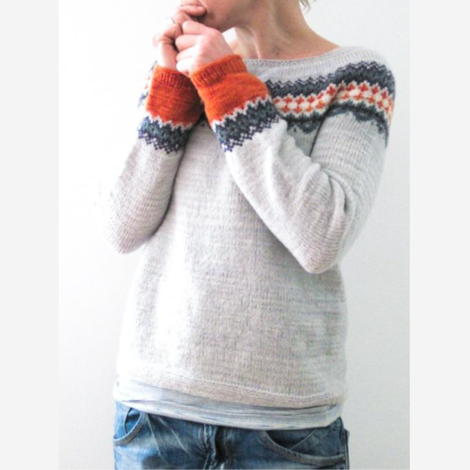 Eugenia | Gemütlicher Nordischer Strickpullover