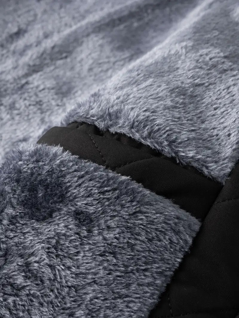 Herrenjacke Isoliert Warmes Gewebe Klassisches Vielseitiges Design