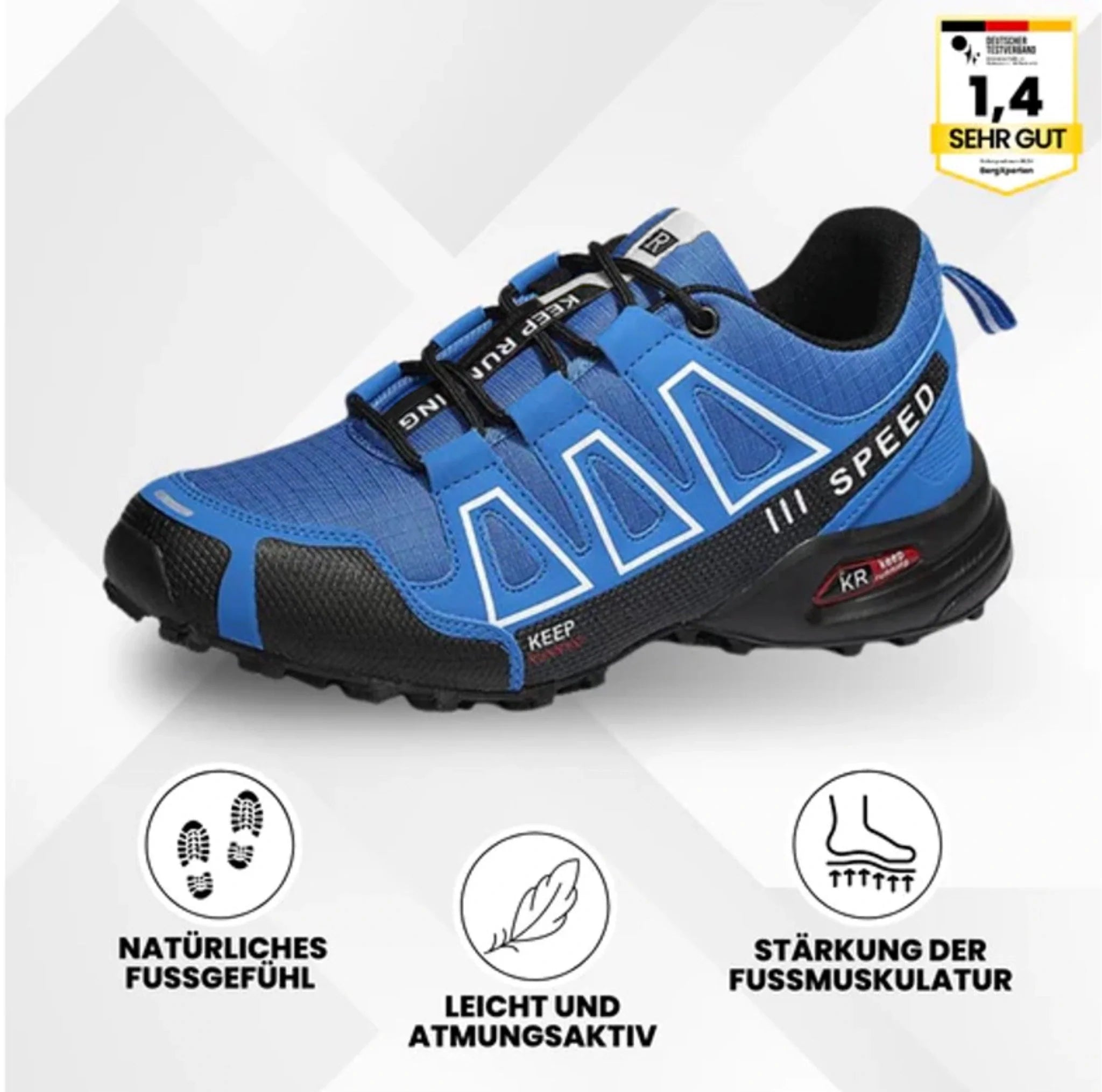 OrthoTrekking - ergonomischer schmerzlindernder Trekking u.- Wanderschuhe