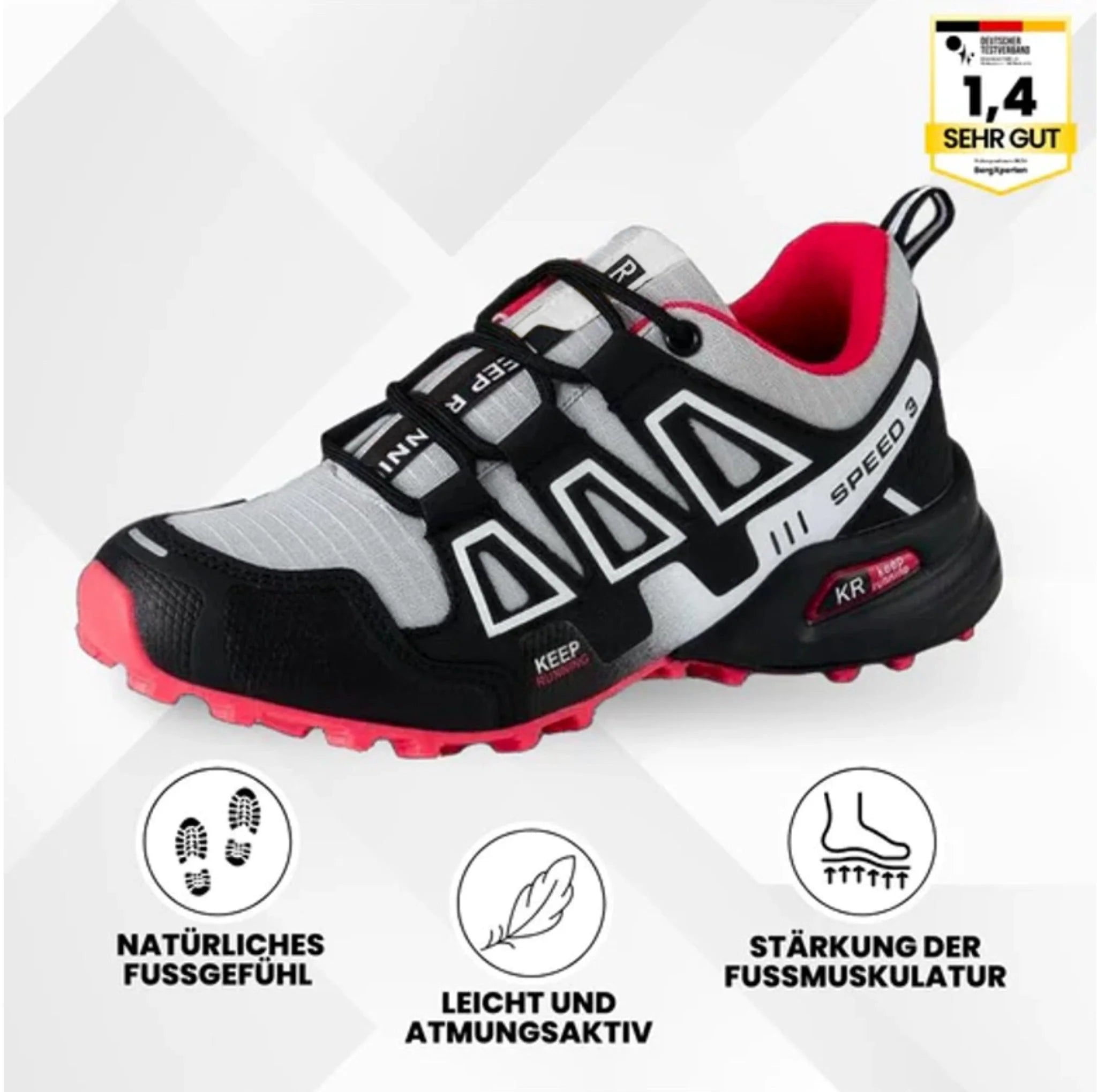 OrthoTrekking - ergonomischer schmerzlindernder Trekking u.- Wanderschuhe