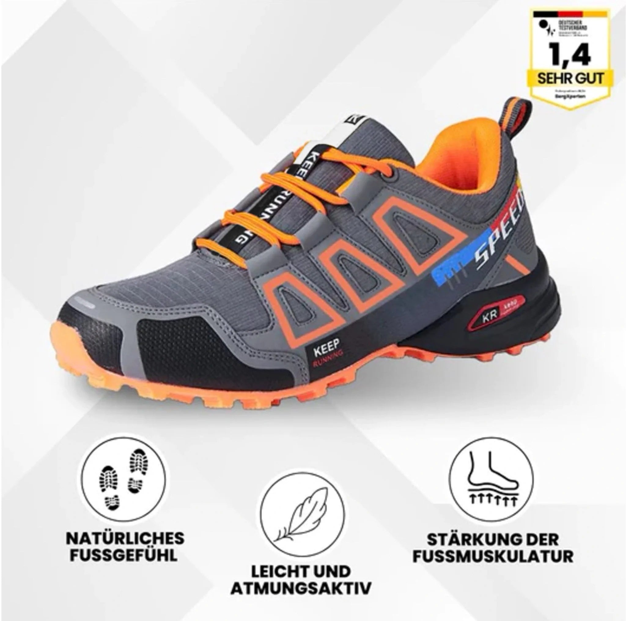 OrthoTrekking - ergonomischer schmerzlindernder Trekking u.- Wanderschuhe