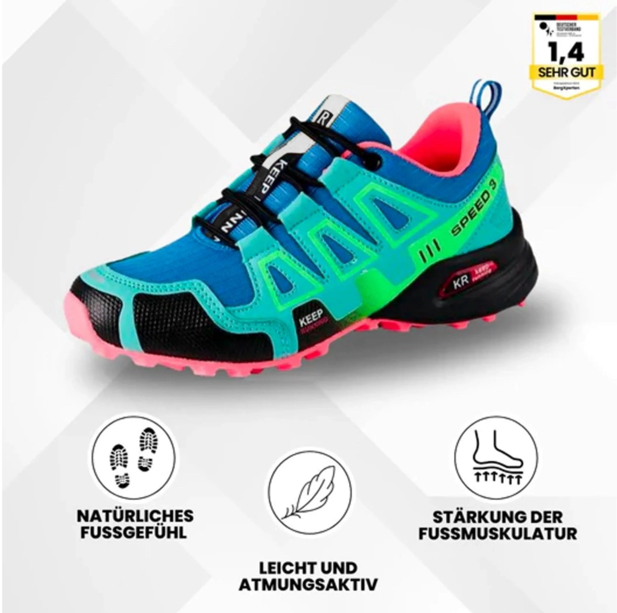 OrthoTrekking - ergonomischer schmerzlindernder Trekking u.- Wanderschuhe