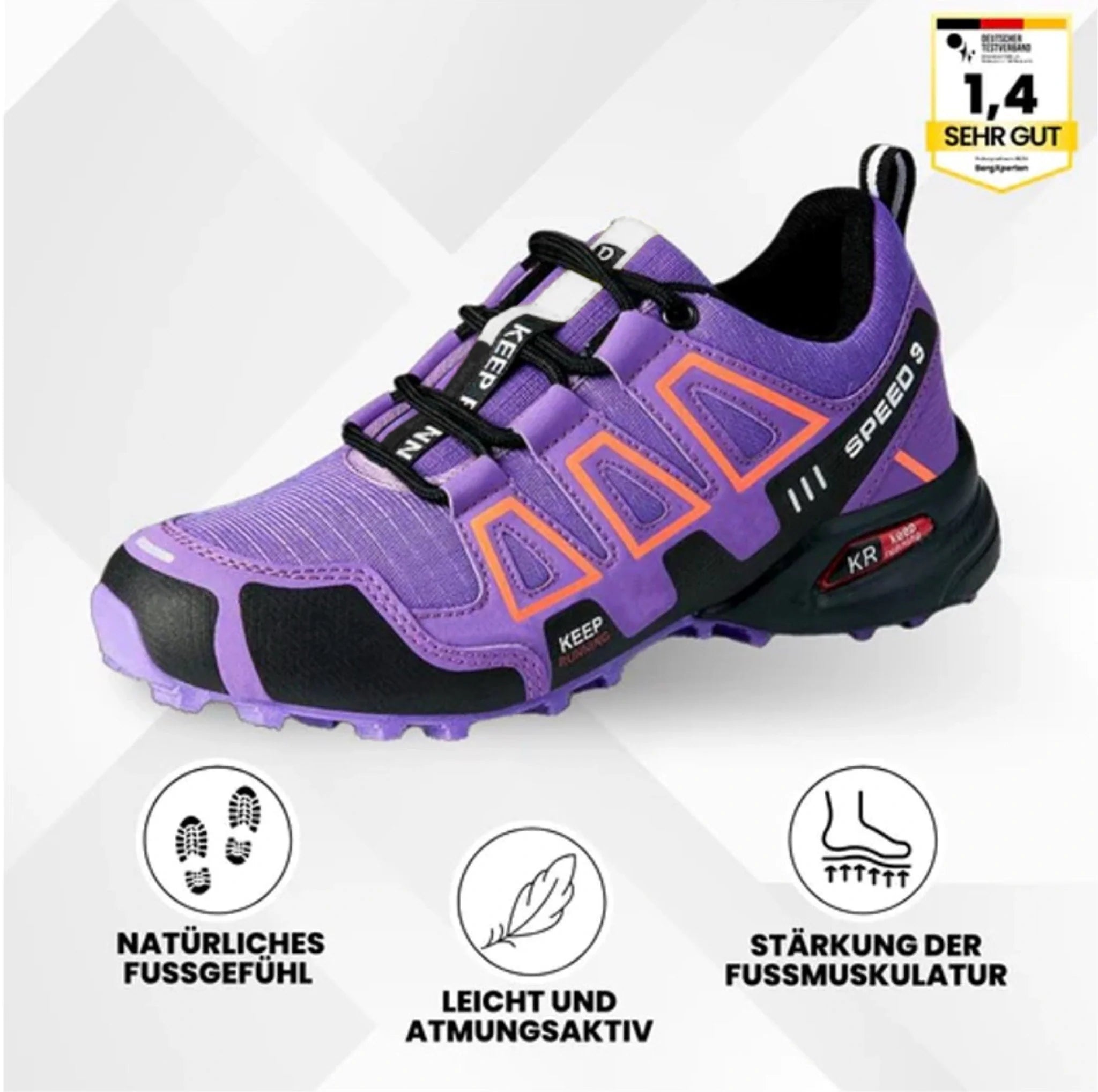 OrthoTrekking - ergonomischer schmerzlindernder Trekking u.- Wanderschuhe