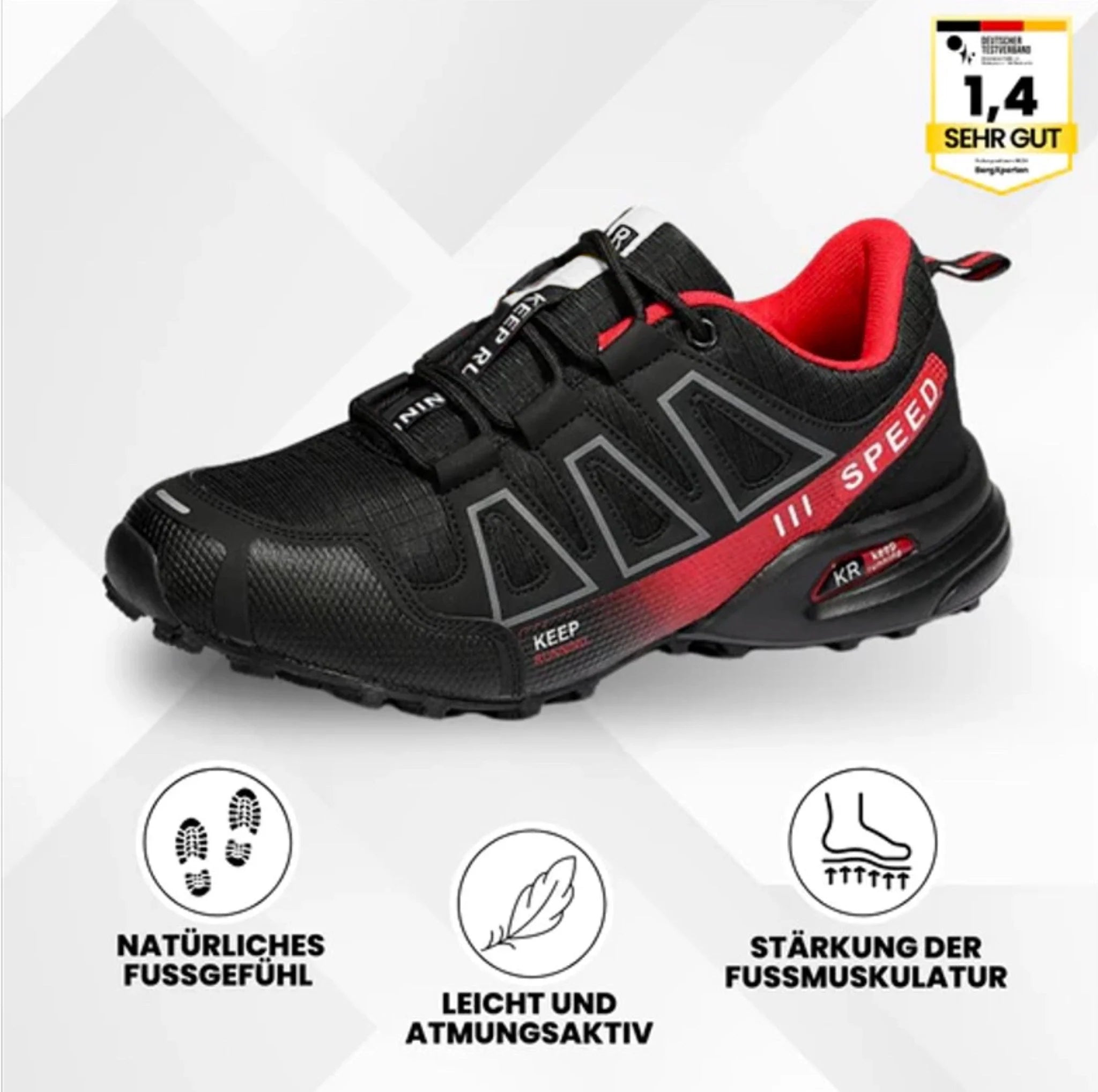 OrthoTrekking - ergonomischer schmerzlindernder Trekking u.- Wanderschuhe