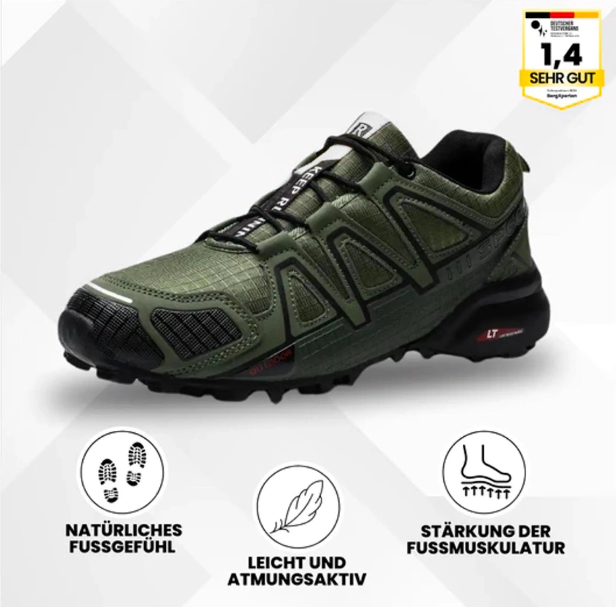 OrthoTrekking - ergonomischer schmerzlindernder Trekking u.- Wanderschuhe
