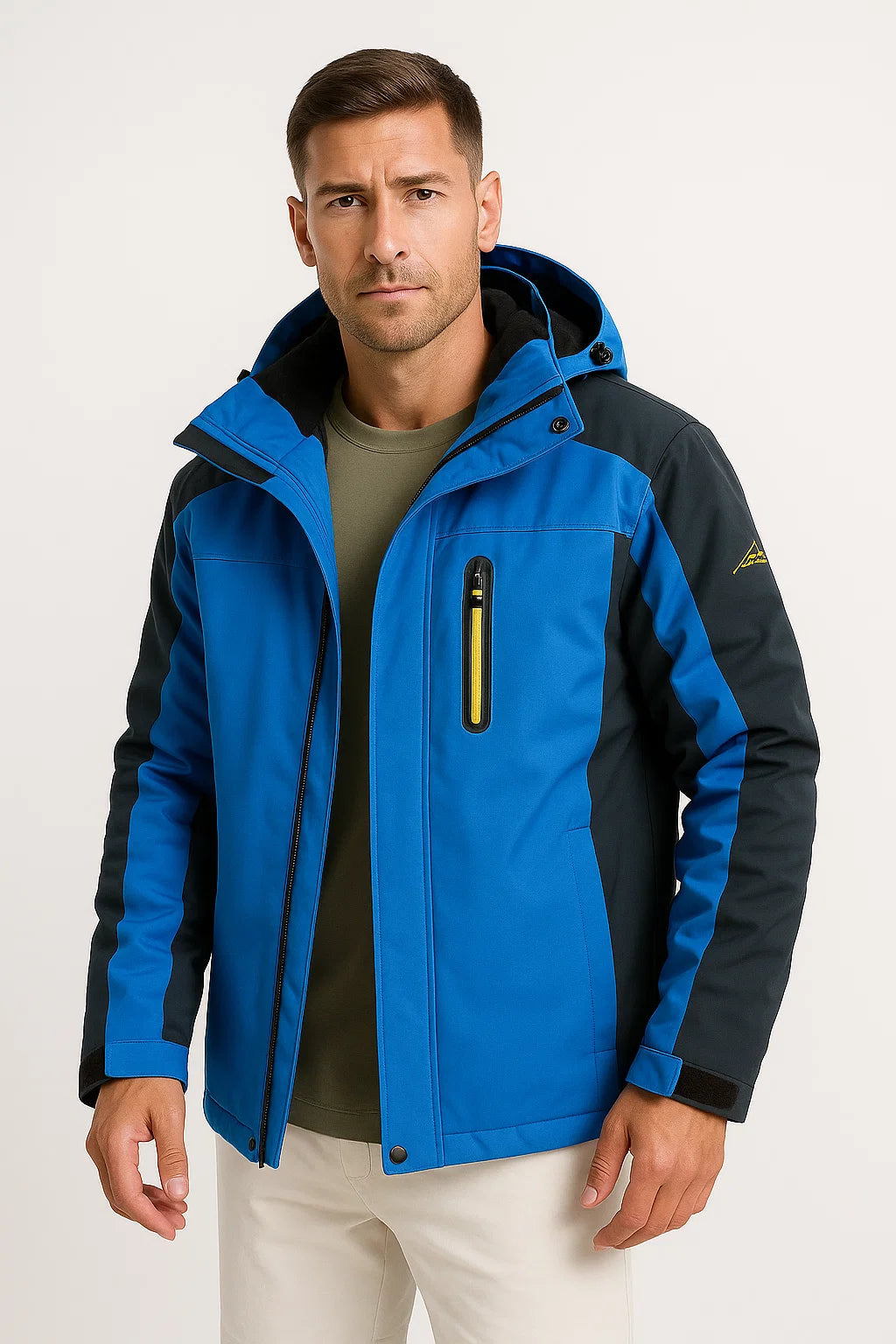 Herren Winterjacke Wasserdicht Polyester Isoliert Fleece Futter Winddicht
