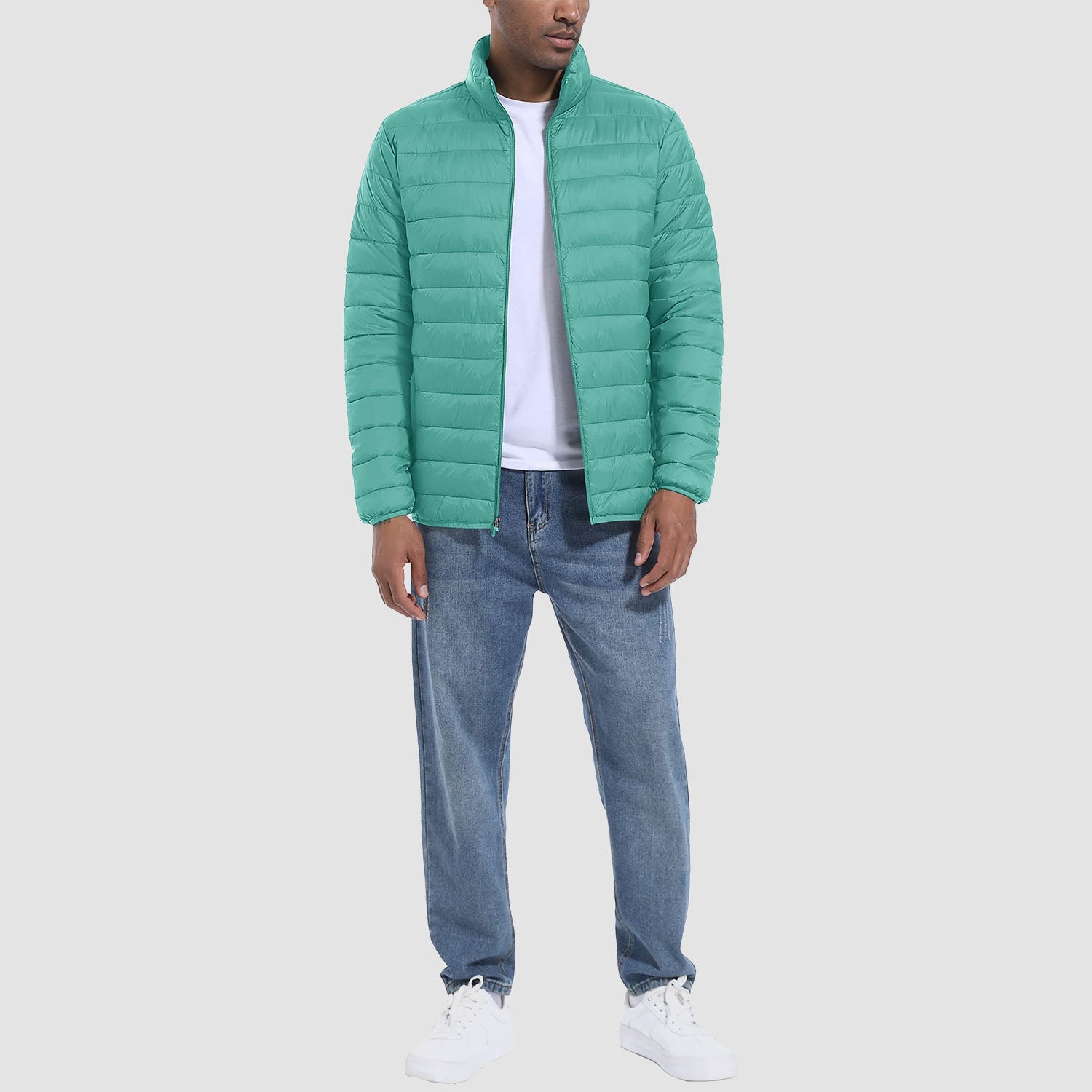 Herren Steppjacke - Leicht & Warm für den Winter