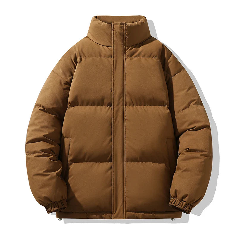 Herren Wasserdichte Parka-Jacke Baumwolle Übergrößen Winter