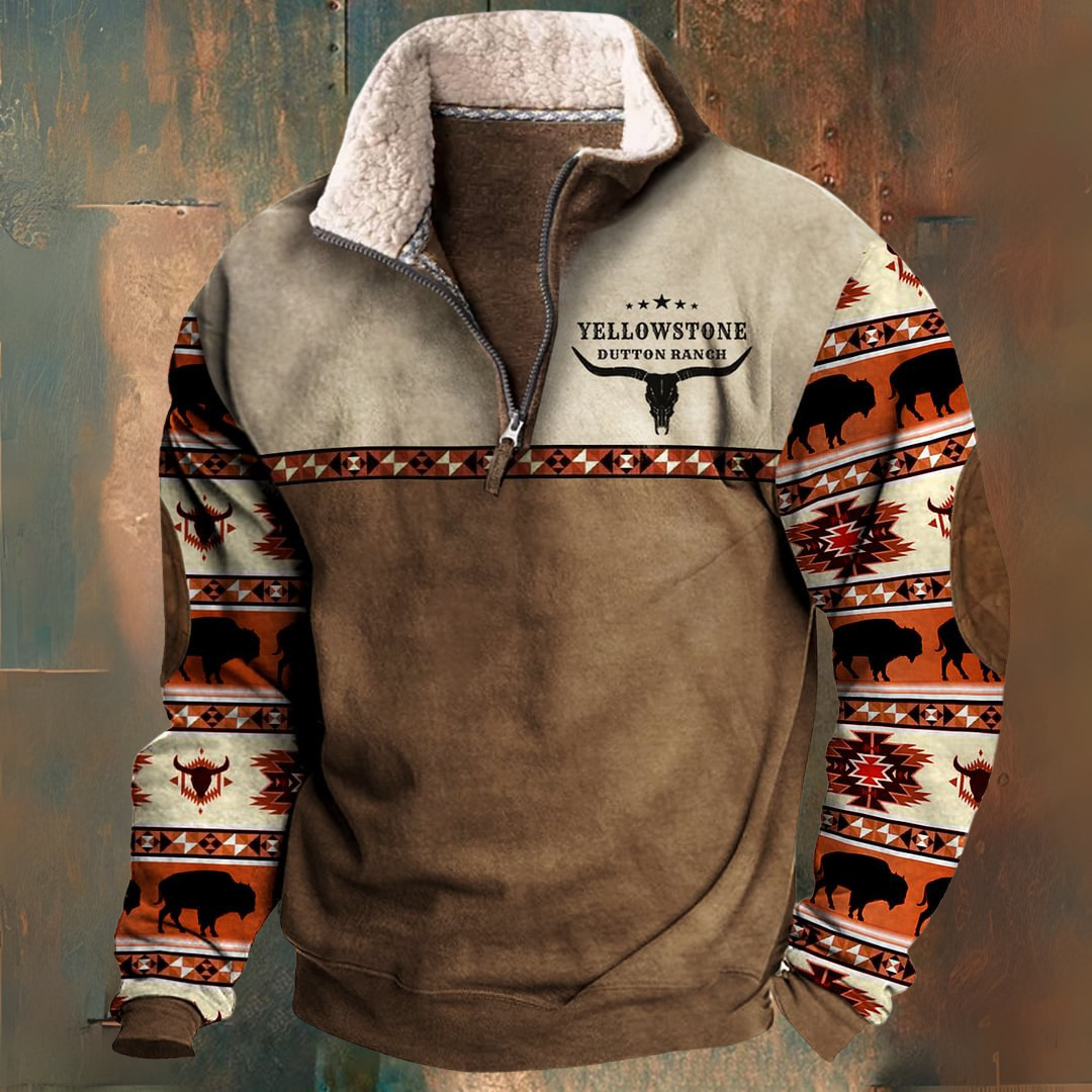 RODEO – Herbst-/Winterjacke mit halbem Reißverschluss