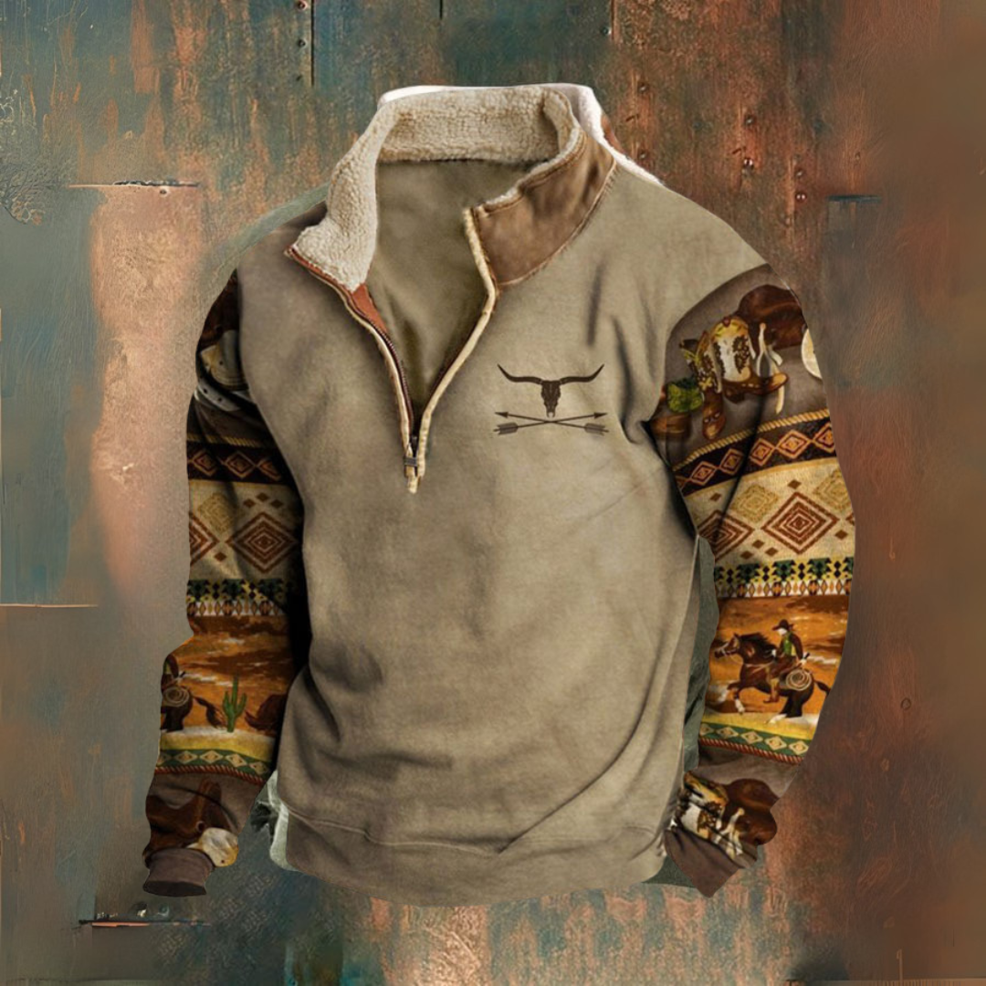 RODEO – Herbst-/Winterjacke mit halbem Reißverschluss