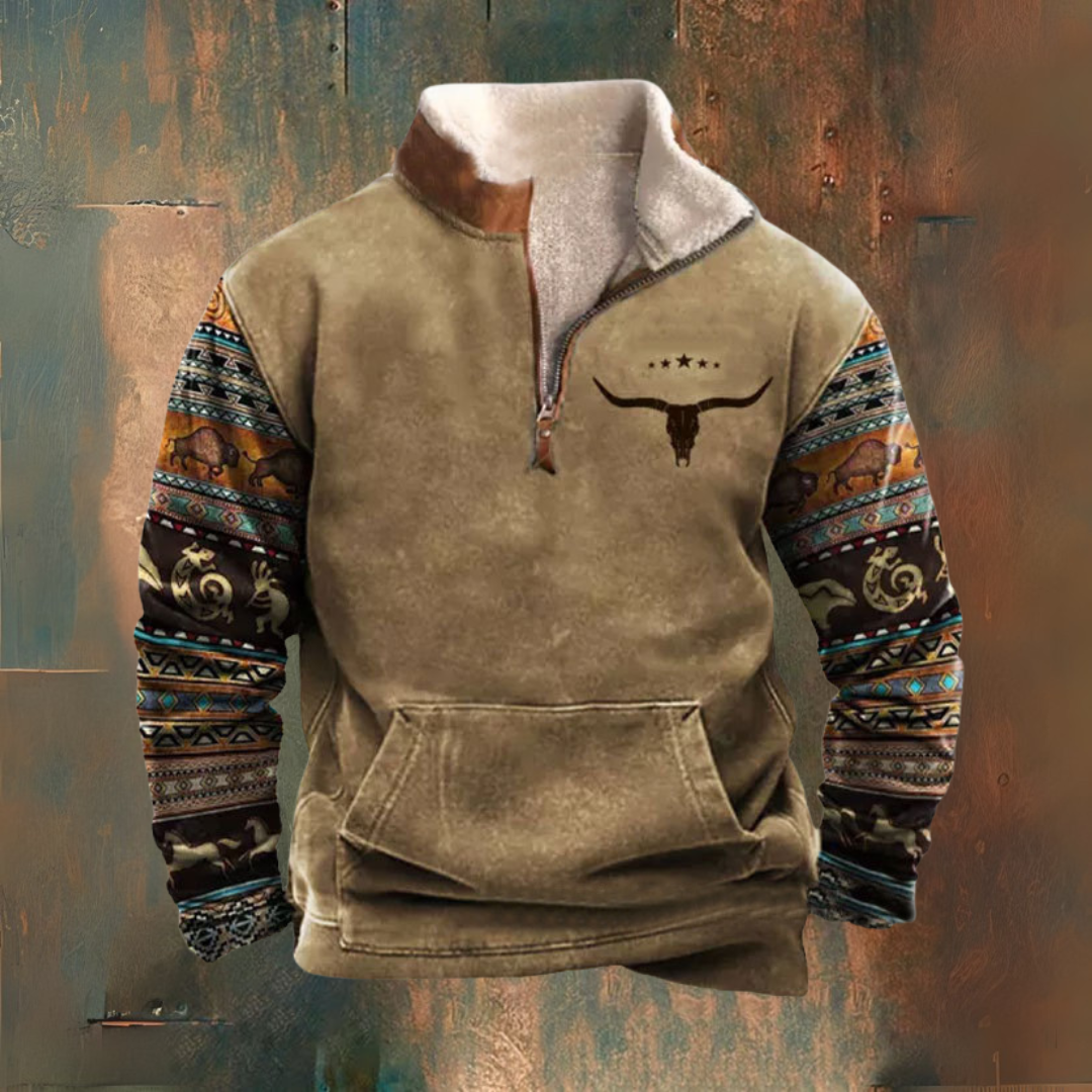 RODEO – Herbst-/Winterjacke mit halbem Reißverschluss