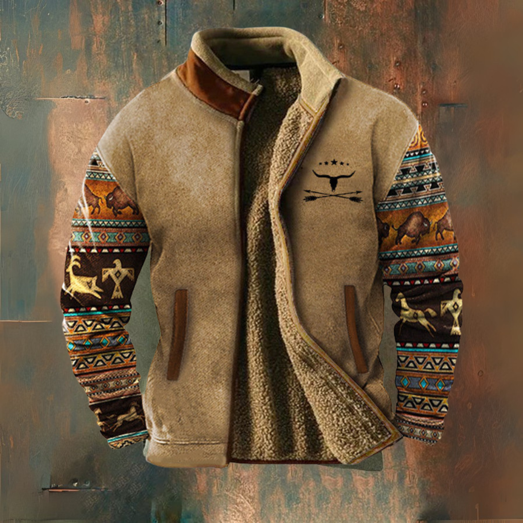 Mathéo – Lässige Fleecejacke für Herren