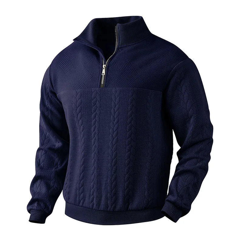 Rafael®  | Der Patchwork-Zip Pullover