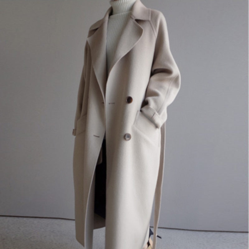 LYRA - DAMEN-TRENCH AUS WOLLE