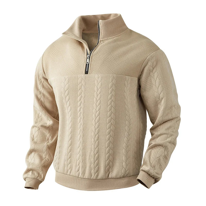 Rafael®  | Der Patchwork-Zip Pullover