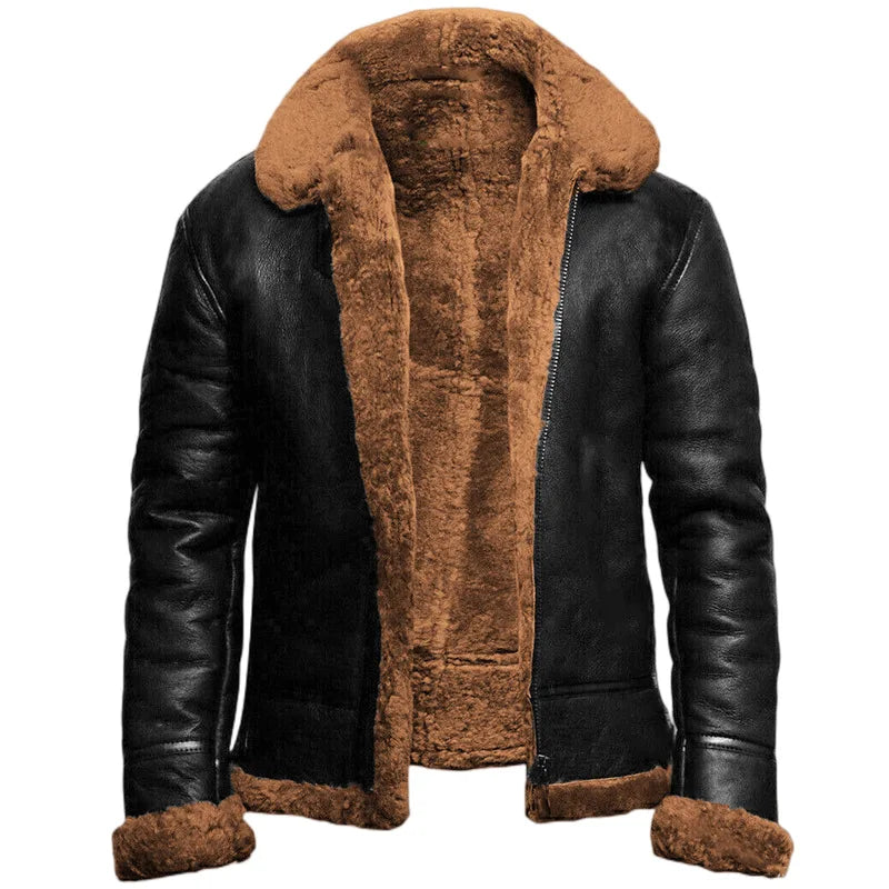 Jonas | Klassische Lederjacke