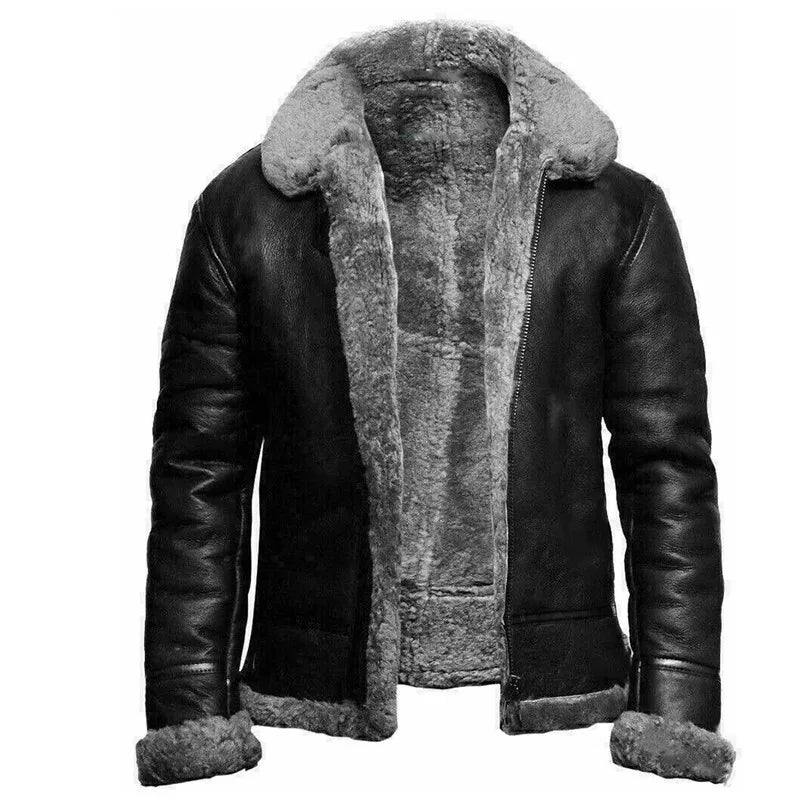Jonas | Klassische Lederjacke