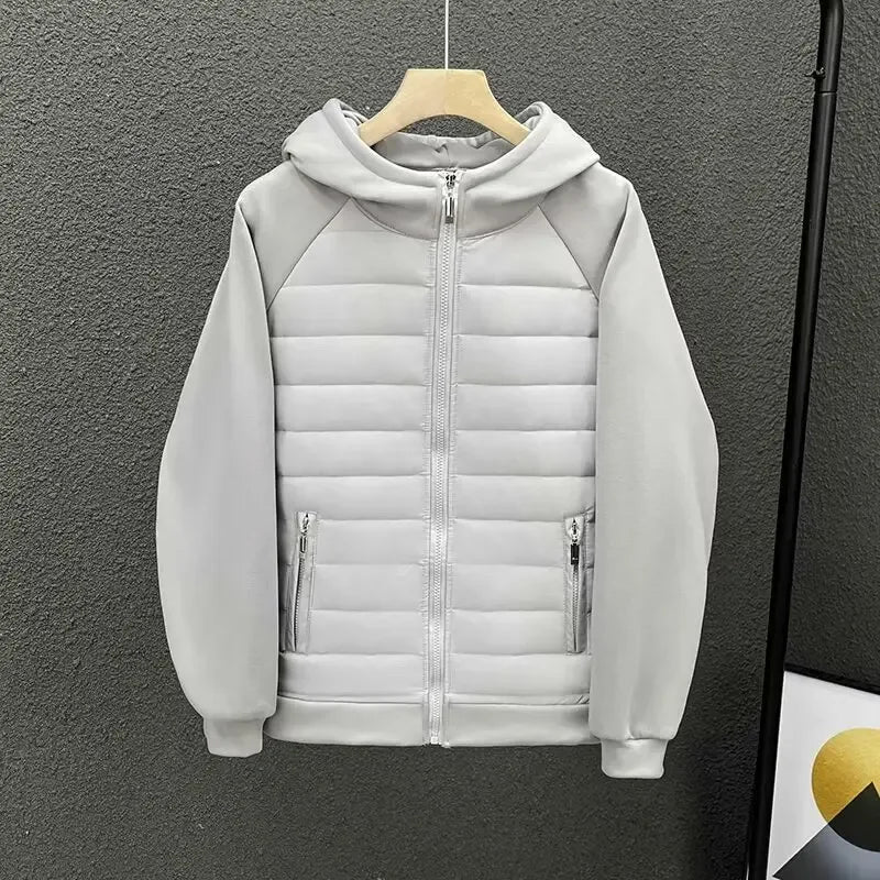 Stilvolle Baumwoll-Steppjacke