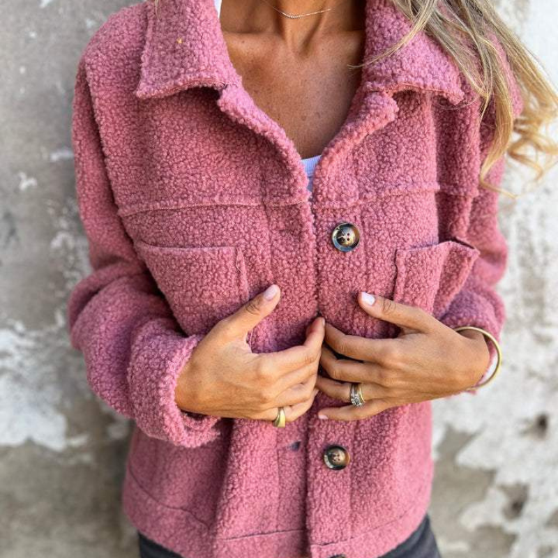 Annie | Modische Jacke aus weichem Stoff