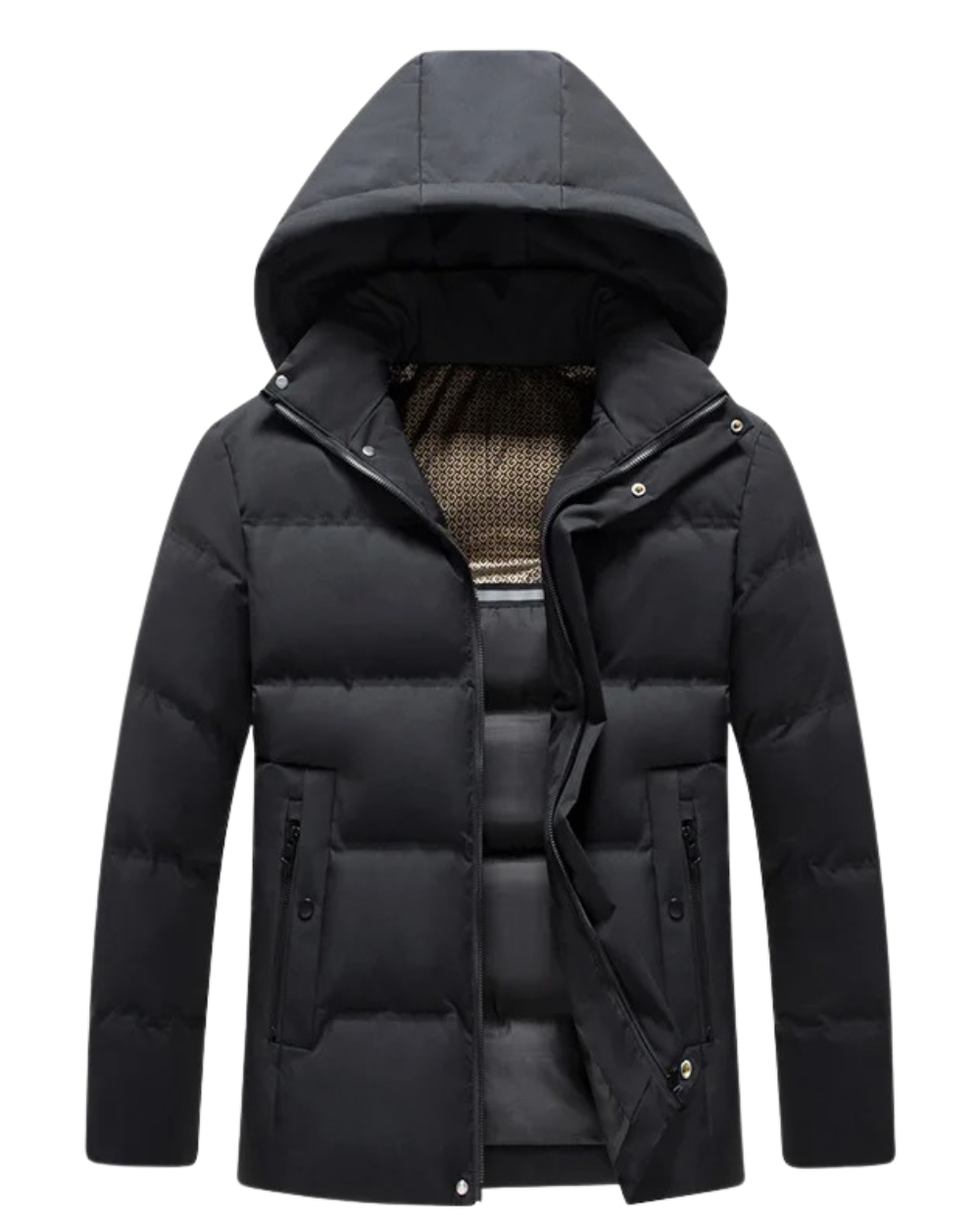 Stilvolle Fleecejacke mit Kapuze