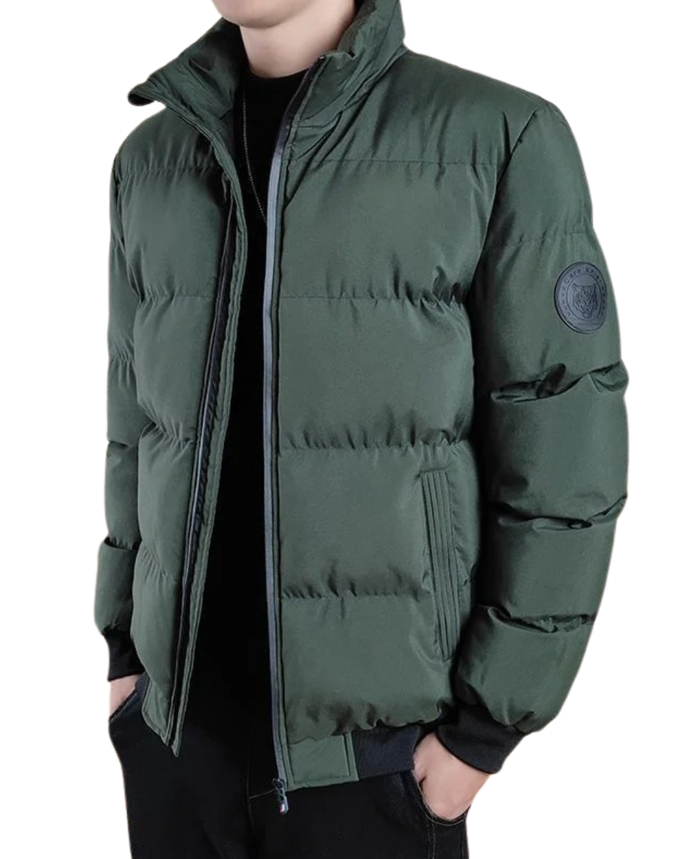 Stilvolle winddichte Herrenjacke