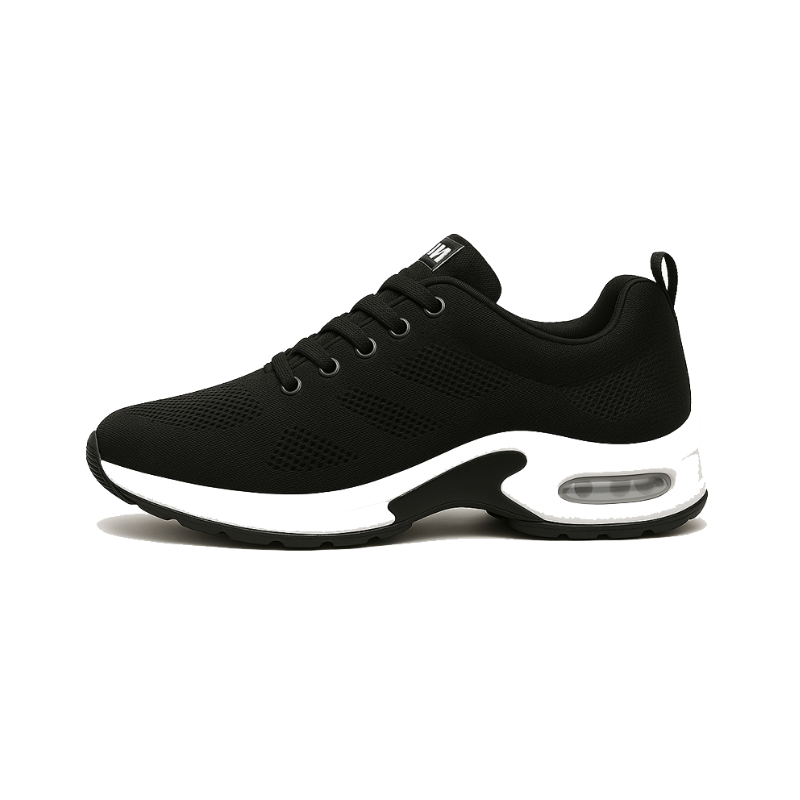 Ortho Cushion Schmerzfrei Laufschuhe - Schwarz