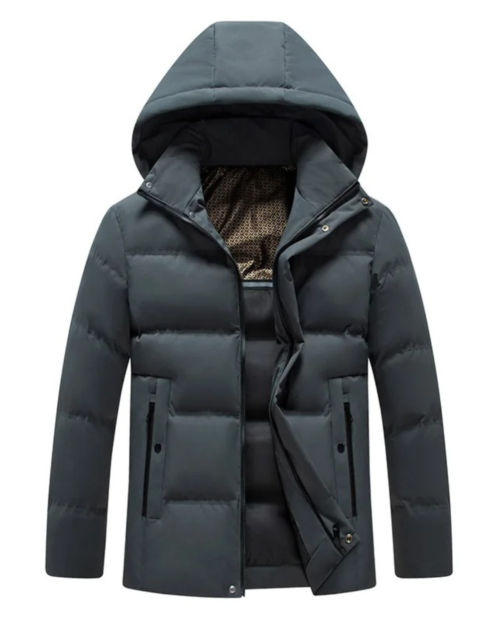 Stilvolle wasserdichte Winterjacke